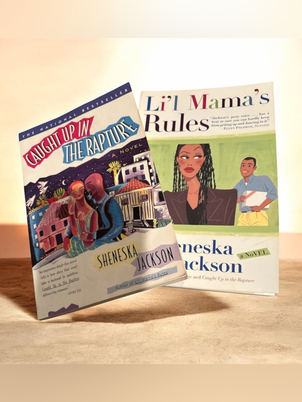 Fiction/Drama Li’l Mama’s Rules & Caught Up In The Rapture Combo-Paperbacks